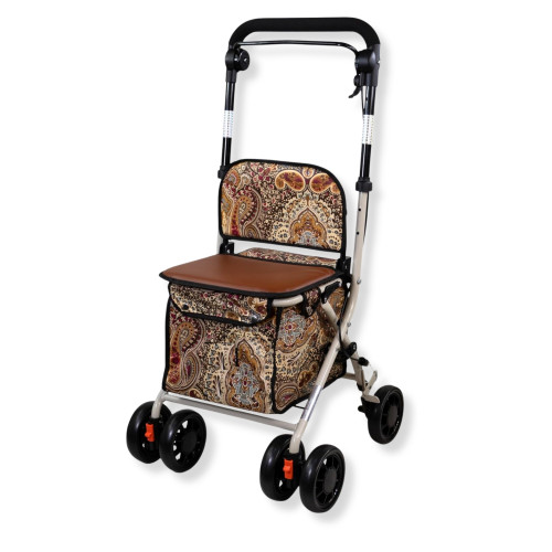 Andador con Asiento y Cesta